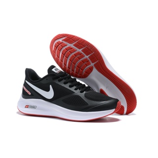 Nike zoom moon landing 7x black and red running shoes casual sports shoes and 40-45