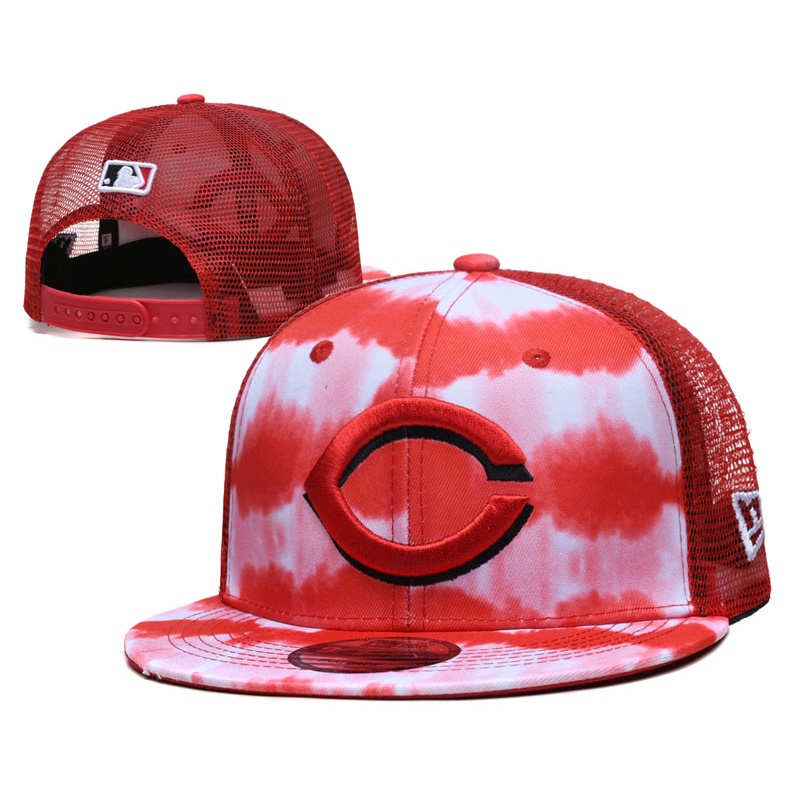 mlb-cincinnati-reds-หมวกเสื้อกีฬากลางแจ้งแบบปรับได้