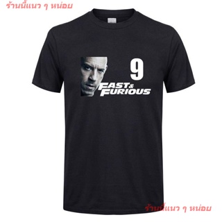 เสื้อยืดโอเวอร์ไซส์ 100%COTTON2022 Vin Diesel Fast &amp; Furious 9 T-shirt เสื้อยืดผู้ชาย ดพิมพ์ลาย เสื้อยืดผ้าฝ้าย คอก_09