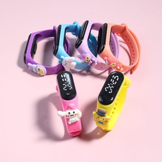 นาฬิกาข้อมืออิเล็กทรอนิกส์ มีไฟ LED กันน้ํา เหมาะกับของขวัญ สําหรับเด็ก