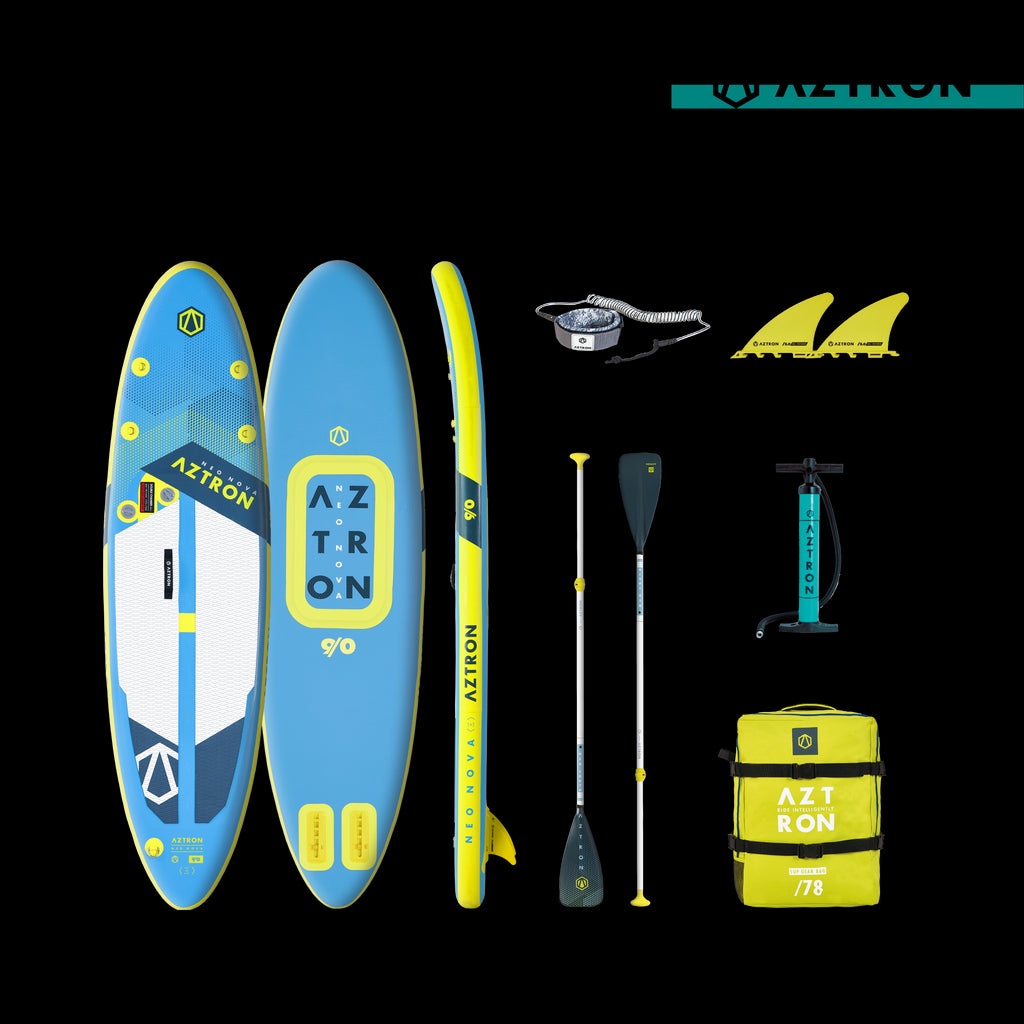 Neo Nova SUP Gonfiabile 9'0 All Round - Doppia Camera, Leggero E Portatile - Foto 9