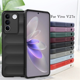 เคสโทรศัพท์ซิลิโคน TPU แบบนิ่ม กันกระแทก สําหรับ Vivo V27e V27Pro V27 Pro 4G 5G 2023