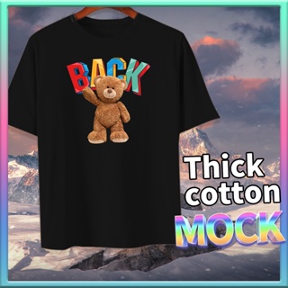 MOSCHINO Trend brand T Shirt Teddy bear Shirt Cotton Unisex  Asia Size Quality Shirt_02