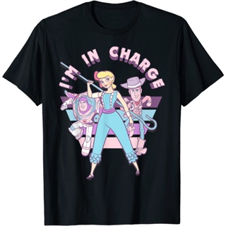 PRIA Pixar Adult Clothes Toy Story Little Bo Peep Im In Charge T-Shirt Fashion Clothing Tops Men Women Latest Mode_05