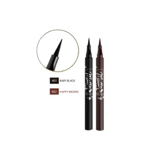 Mei Linda Matte Ink Pen Liner Eyeliner #MC3080 : meilinda เมลินดา แมทท์ อิงค์ เพน อายไลเนอร์ เขียนขอบตา x 1 ชิ้น alyst