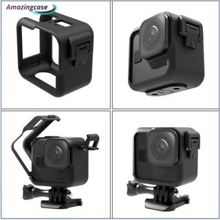 Amaz เคสกรอบป้องกันกล้อง อุปกรณ์เสริม สําหรับ Gopro Hero 11 สีดํา