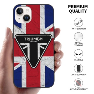 เคสโทรศัพท์มือถือ ลายรถจักรยานยนต์ Triumph หรูหรา คุณภาพสูง สําหรับ IPhone 14 13 12 11 Pro MAX Mini