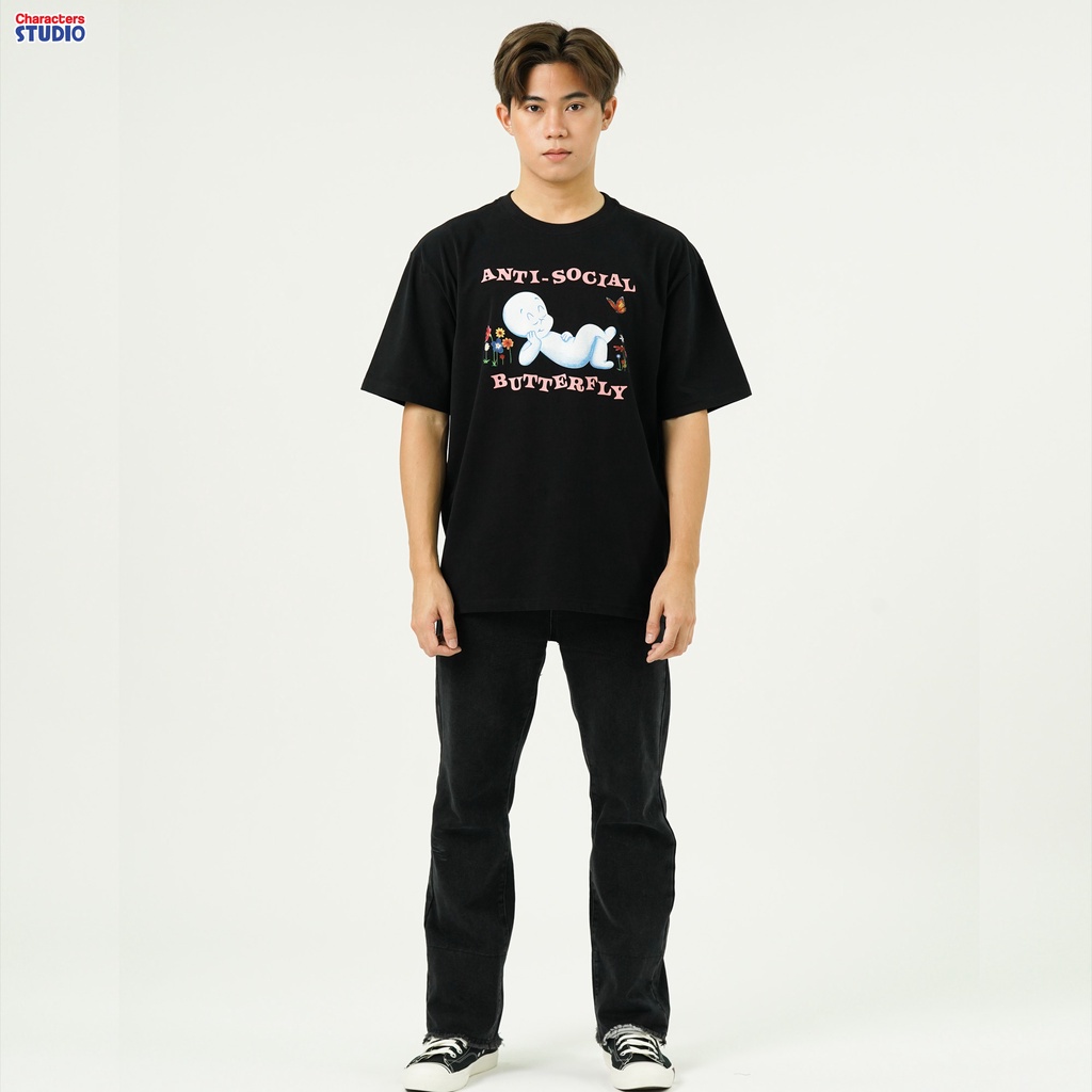 universal-studio-men-casper-oversized-t-shirt-cabonite-เสื้อผู้ชายโอเวอร์ไซส์-ยูนิเวอร์แซล-สตูดิโอ-แคสเปอร์-สินค