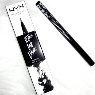 Nyx Epic Ink liner NYX eyeliner pencil Black NYX Epic Ink liner Headed อายไลเนอร์ ดินสอเขียนขอบตา สีดํา ลิควิดอายไลน์เนอร์ 2 สไตล์