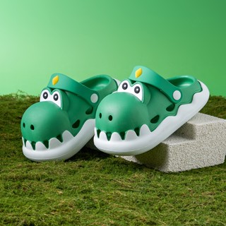 Cheerful Mario Crocs ใหม่ รองเท้าชายหาด กันลื่น แฟชั่นฤดูร้อน สําหรับเด็ก 2023