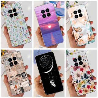 เคสโทรศัพท์มือถือ แบบนิ่ม ลายดอกไม้ สําหรับ Huawei Mate 20 Pro Mate20 Lite SNE-LX1 INE-LX2 Mate 50 Mate50 Pro 20Pro