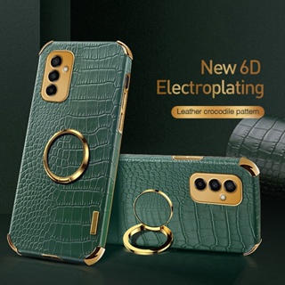 เคสหนัง 6D กันกระแทก พร้อมแหวนแม่เหล็ก สําหรับ Samsung Galaxy A54 5G Sumsung A 54 A54 2023 SM-A546B/DS 6.4 นิ้ว