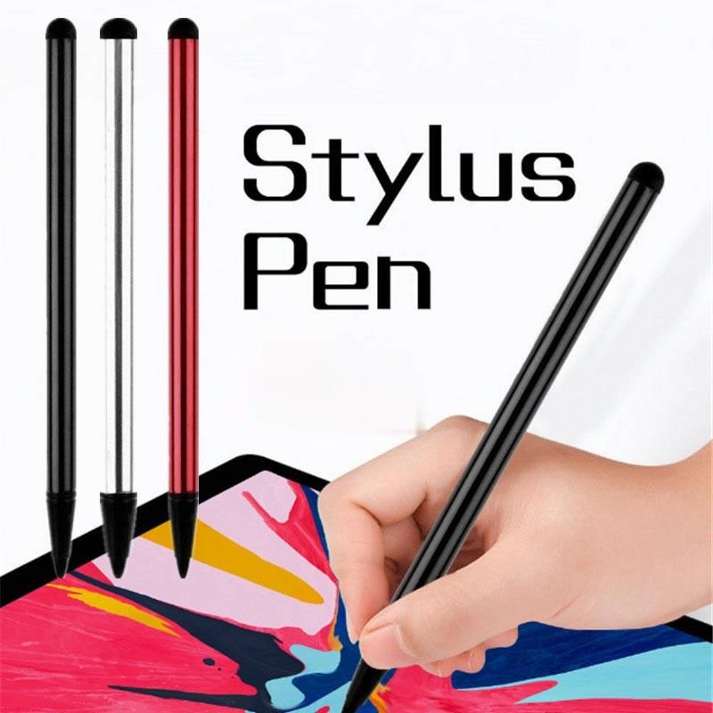 ปากกาสไตลัสแท็บเล็ตโทรศัพท์มือถือ-2-in-1-ปากกาทัชสกรีน-แบบสากล-สําหรับ-pad-iphone-android-xiaomi