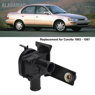 ALABAMAR วาล์วควบคุมเครื่องทำความร้อน 8724012260 การเปลี่ยนวาล์วเครื่องทำน้ำอุ่นสีดำสำหรับ Corolla 1993 - 1997