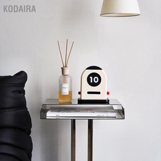 KODAIRA✨✨ ไม้แผ่นปฏิทินตั้งโต๊ะวินเทจถาวรวันที่ปฏิทินสำหรับตกแต่งบ้านสำนักงานตกแต่งวันหยุดของขวัญ