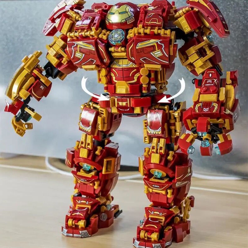 hulkbuster-ultron-edition-the-avengers-iron-man-โมเดลตัวต่อปริศนา-diy-ของเล่นสําหรับเด็ก