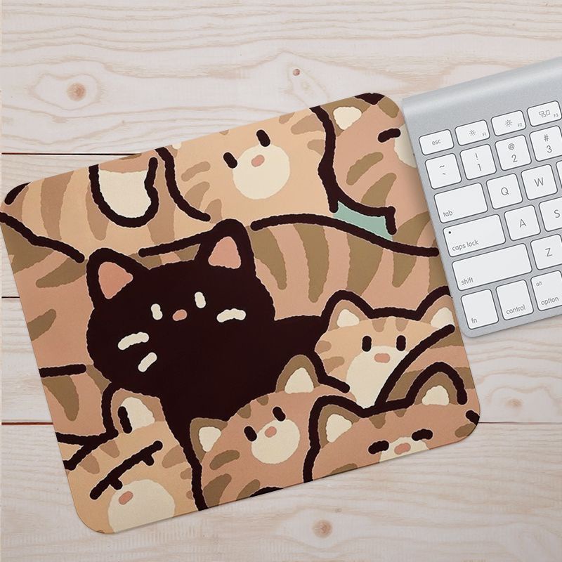 แผ่นรองเม้าส์-รูปแบบการ์ตูนน่ารัก-แผ่นรองเม้าส์ลายการ์ตูน-mouse-pad-ที่รองเมาส์-แผ่นรองเมาส์เกมมิ่ง-ขนาดเล็กพกพาสะดวก