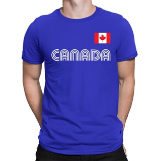 Sanc6 {พร้อมส่ง เสื้อยืดแขนสั้น พิมพ์ลายฟุตบอล Spiritforged Canada พลัสไซซ์ XS-6XL สําหรับผู้ชาย ของขวัญวันเกิด