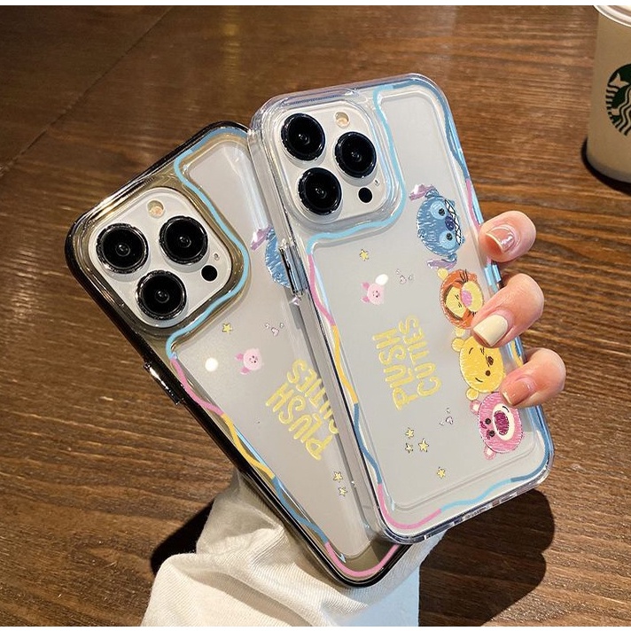 เคสโทรศัพท์มือถือ-ซิลิโคนนิ่ม-ลายการ์ตูนน่ารัก-หรูหรา-สําหรับ-iphone-11-12-13-14-pro-max-xr-x-7-8-plus-xs-max-6-6s-se-2020