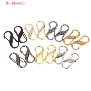 Buildvictor ตะขอโซ่ เปลี่ยนความยาวได้ อุปกรณ์เสริม สําหรับกระเป๋าถือ 2 ชิ้น