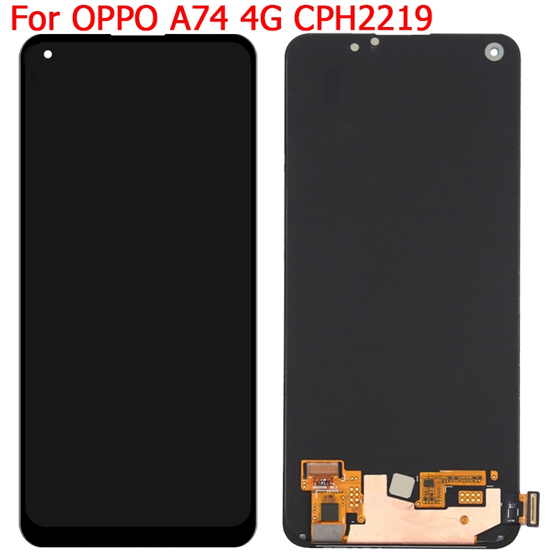 กรอบหน้าจอสัมผัส-lcd-สําหรับ-oppo-a74-a74-4g-cph2219