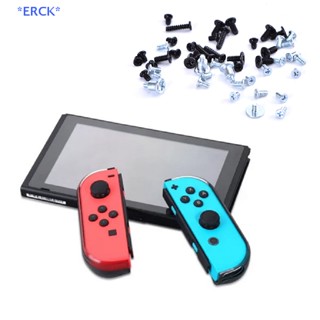 Erck&gt; ชุดสกรูเมาท์ซ่อม แบบเปลี่ยน สําหรับ Nintendo Switch NS Housing Screw