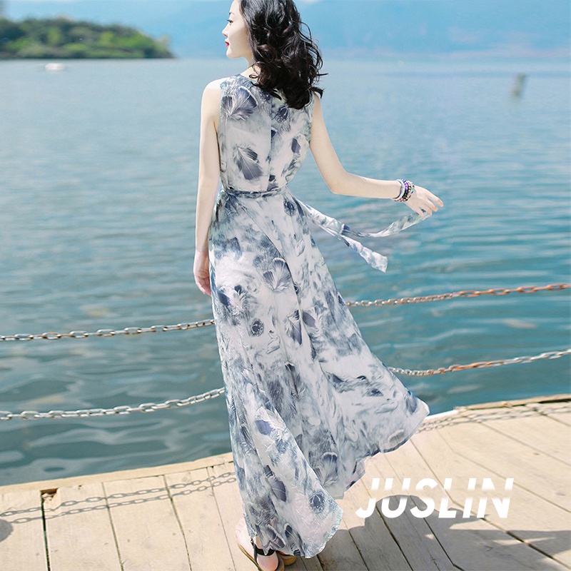 juslin-เดรส-ชุดกระโปรง-long-dress-ชุดเดรสเกาหลี-2023-new-ลายดอกไม้-ทันสมัย-สวย-คุณภาพสูง-พิเศษ-a22m0mi-37z230910