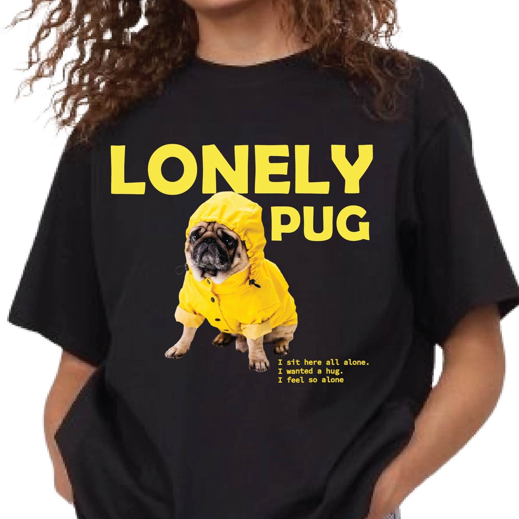 2023-lonely-pug-เสื้อหนัง-ผ้าฝ้ายแท้-ลายสวย-ใส่สบายรับซัมเมอร์