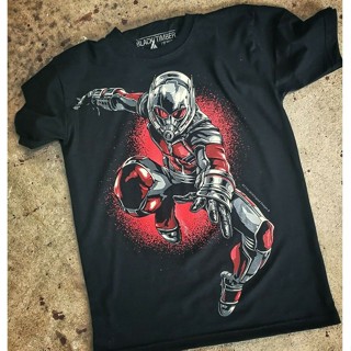 Bt114 เสื้อยืดผ้าฝ้าย พิมพ์ลาย ANT MAN SCOTT LANG MARVEL UNIVERSE AVENGERS HERO MOVIE EDITION สีดํา สําหรับผู้ชาย_08