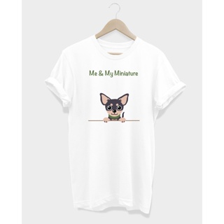 เสื้อยืดลายหมา มินิเจอร์ พินเชอร์ Me &amp; My Miniature_02