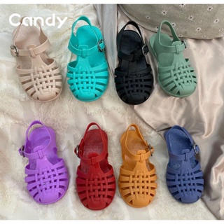 Candy Kids Candy รองเท้าเด็ก สวมเด็กผู้หญิง รองเท้าเด็กหญิง สวมใส่ภายนอก แฟชั่น เกาหลี น่ารัก fashion สวยงาม Chic ทันสมัย O28I006 36Z230909