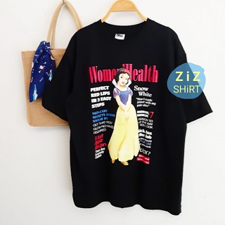 DNA Cartoon T-Shirt Oversized Style Snow White Pattern_01