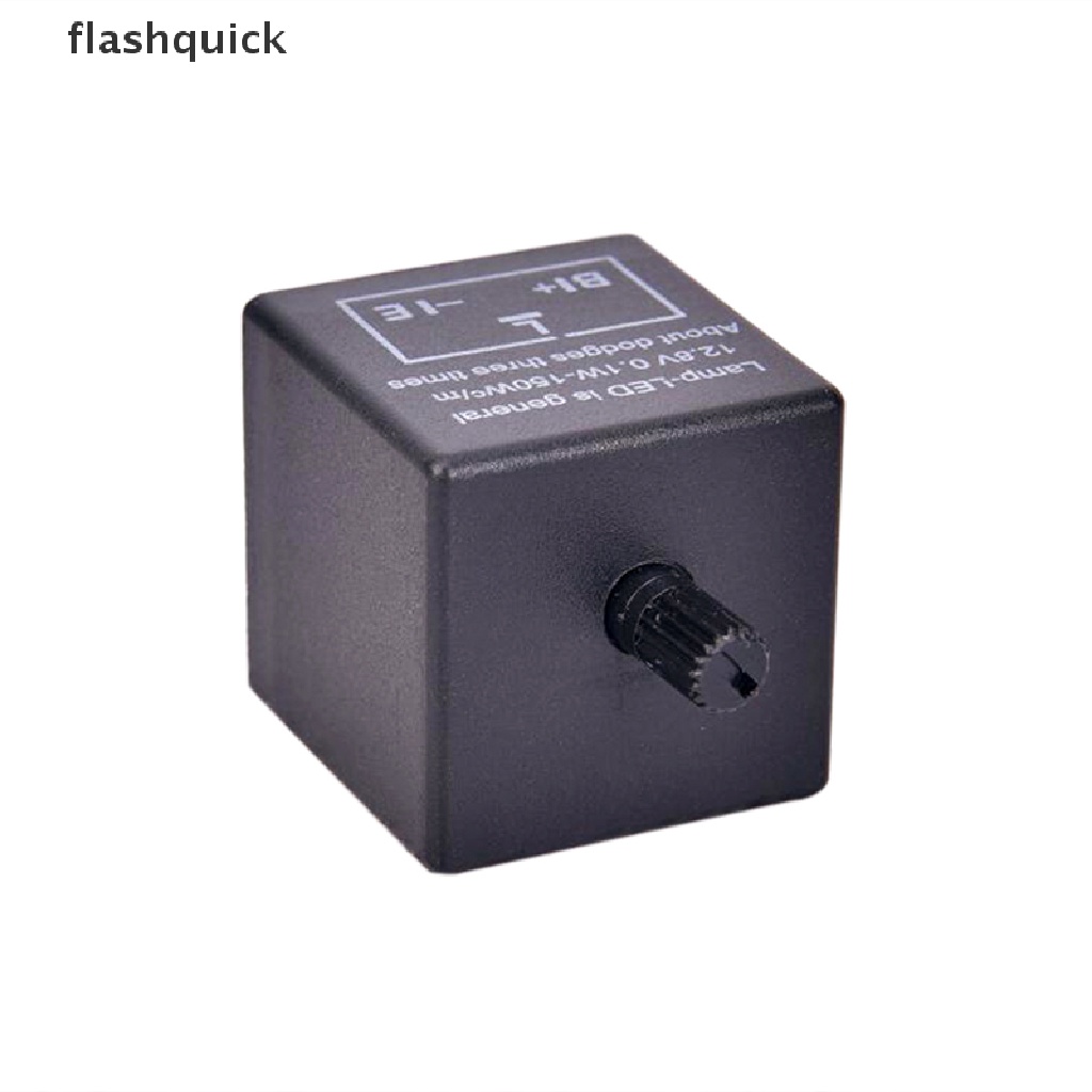 flashquick-รีเลย์แฟลชรถยนต์-12v-3-pin-led-ปรับได้-สําหรับไฟเลี้ยว-cf13-nice
