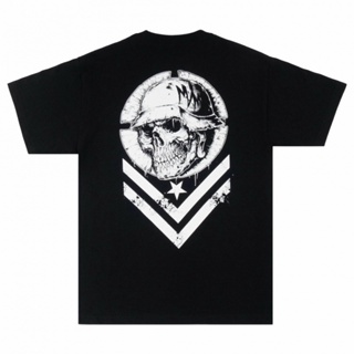 Fashionable Slim-Fit T-Shirt Metal Mulisha Men Death From Above T-Shirt for Men Black Clothing Appa_01