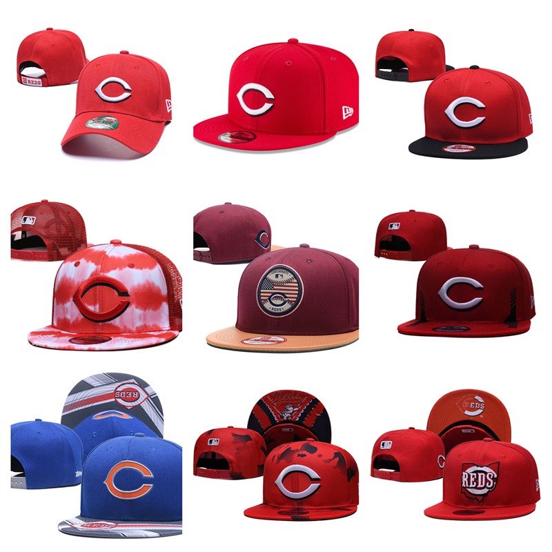 mlb-cincinnati-reds-หมวกเสื้อกีฬากลางแจ้งแบบปรับได้