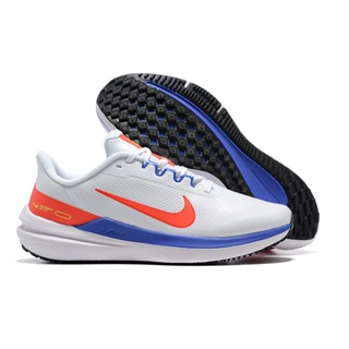 Nike zoom moon landing 9th generation leather running shoes white blue red 40-45