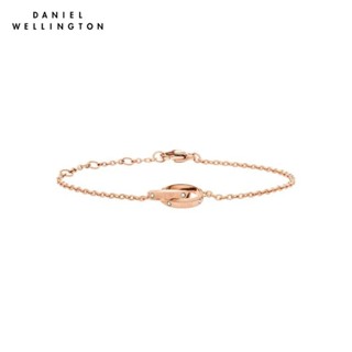 (ทักแชทรับโค้ด) Daniel Wellington กำไลข้อมือ Lumine Unity  สีโรสโกลด์