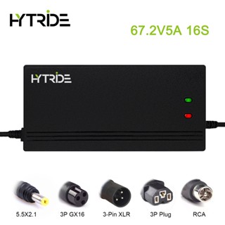 Hytride ที่ชาร์จแบตเตอรี่ลิเธียม 67.2V 5A 60V 5A Li-ion สําหรับ 16S 60V (CE Approved)) GPY8