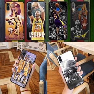 เคสโทรศัพท์มือถือแบบนิ่ม ลาย NBA Kobe สีดํา สําหรับ Realme C25 C25S X Lite XT X2 Narzo 20 20 Pro 30A 50i