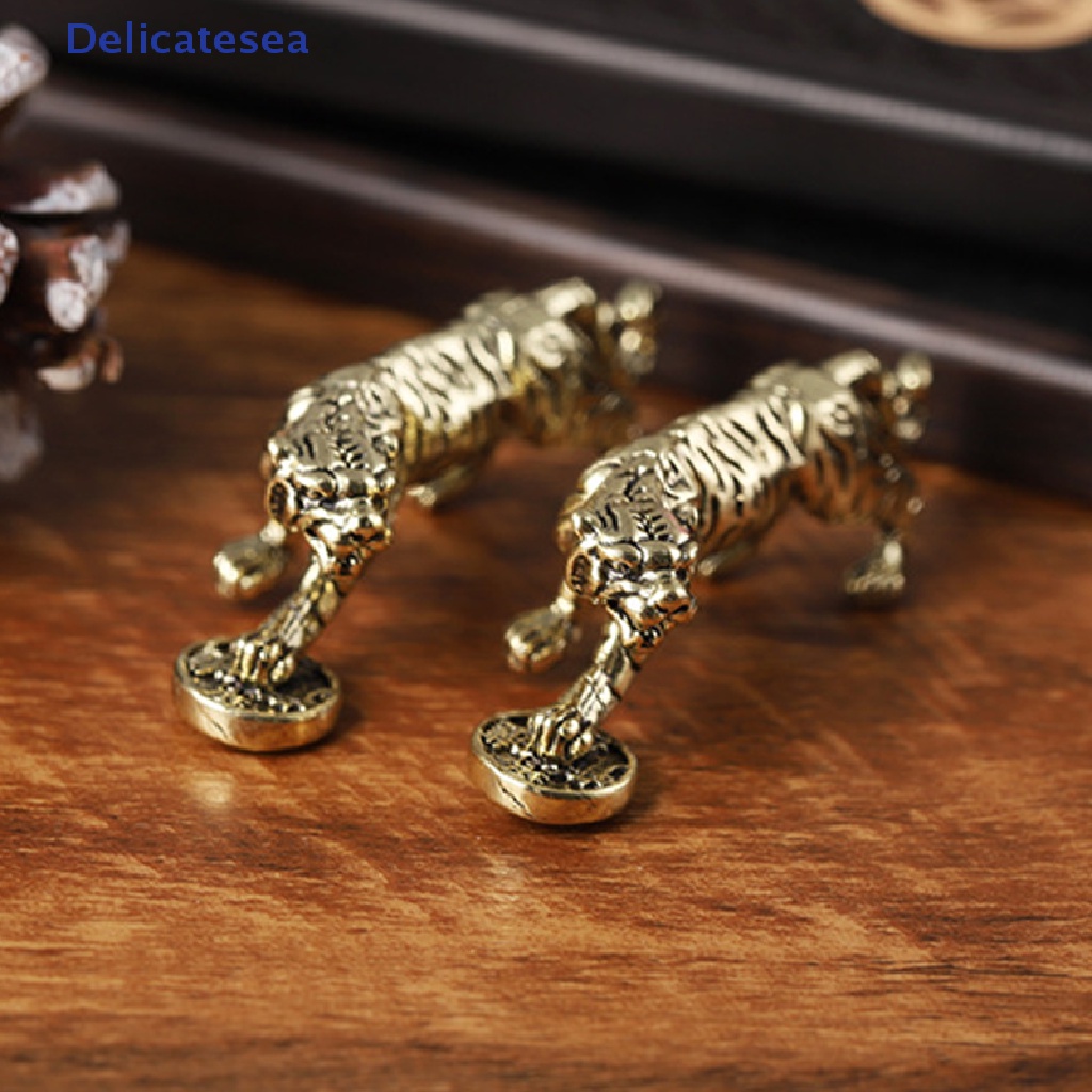 delicatesea-พวงกุญแจทองเหลืองเทียม-แฮนด์เมด-รูปสัตว์ราศี-สไตล์วินเทจ