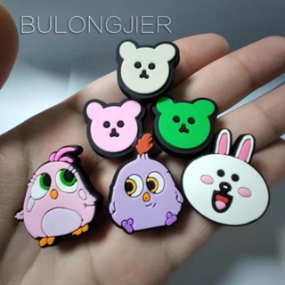 Croc Jibz Pins กระดุม ลายการ์ตูนเอเลี่ยน ดาวเคราะห์ หลากสีสัน สําหรับรองเท้า DIY