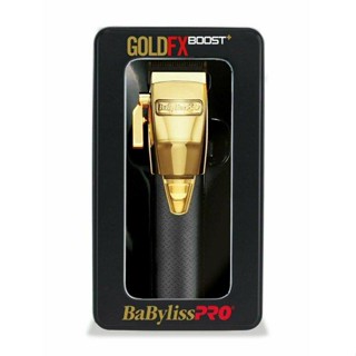 BaByliss PRO GoldFX Boost+ Gold Adjustable Blade Cordless Clipper FX870GBP อุปกรณ์ดัดผมทำผมซาลอน