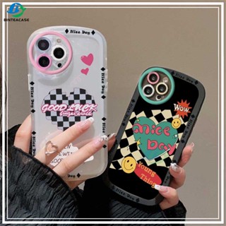 เคสโทรศัพท์มือถือ TPU นิ่ม ลายสก๊อตกราฟฟิตี้ หัวใจ สีขาวดํา สําหรับ OPPO A78 A58 A17 A77S A57 2022 A15 A16 A16K A54 A53 A12 A5S A7 A3S A31 A52 A83 A92 A37 F9 A1K F1s