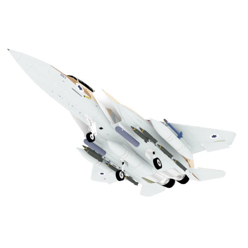 โมเดลกระดาษ-รูปเครื่องบินรบ-แฮนด์เมด-diy-f-15-israeli-1-100