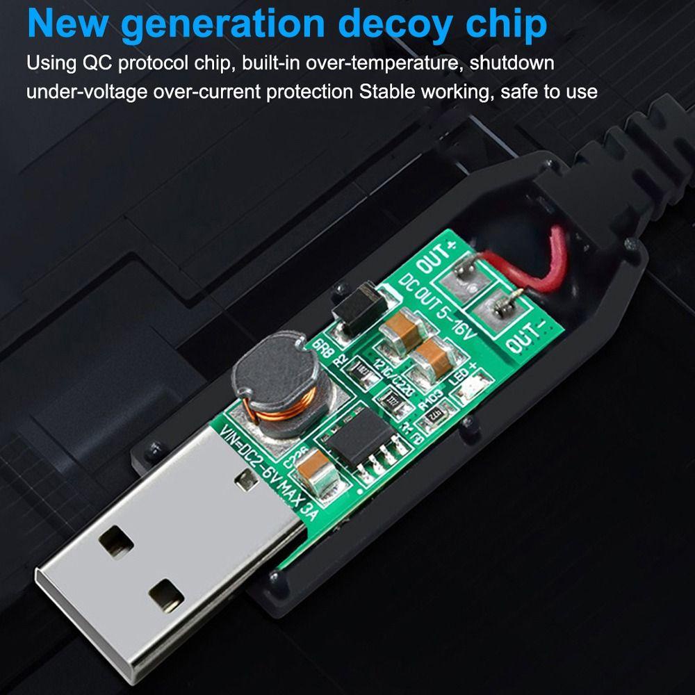 VFTT สาย USB 8 อะแดปเตอร์ USB เป็น DC Jack WiFi เป็น Powerbank ...