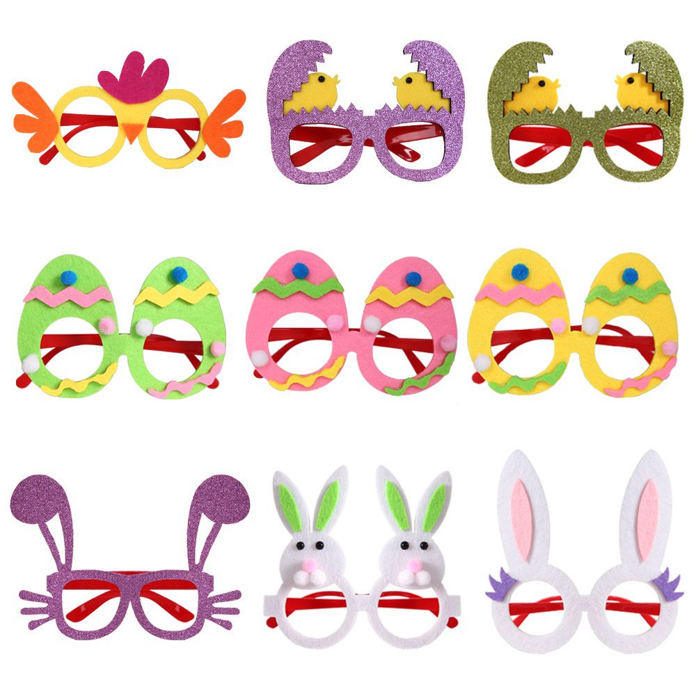 แว่นตา-รูปไข่อีสเตอร์-กระต่าย-ไก่-สําหรับปาร์ตี้ฮาโลวีน-ungp