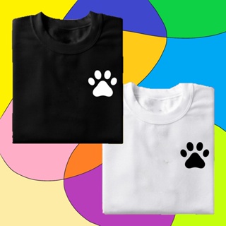 ##New T-Shirt Pets Logo Dog Foot Print Design Unisex##_02