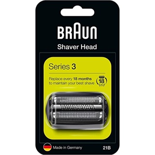 Braun Series 3 หัวเครื่องโกนหนวด แบบเปลี่ยน สําหรับ 21B Razor Razors Series 3 300s 310s 3010s 320s-4 3080s