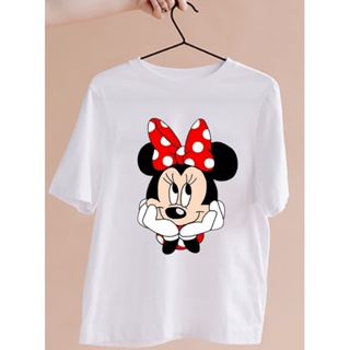 DISNEY - MICKEY INSPIRED WHITE GRAPHIC SHIRT / SMALL, FREE SIZE, PLUS SIZE_03