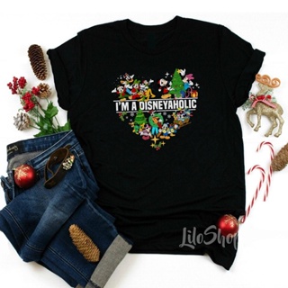 Im Disney Aholic Christmas Shirt, Disney Christmas Tee Shirt, Christmas Gifts, Disney Vacation Family Matching S_03